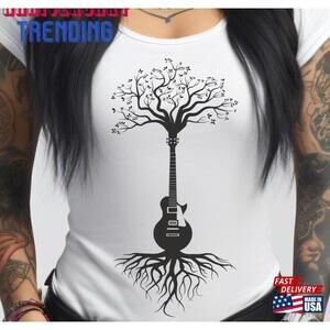 Music Lover Shirt Guitar Gift Teacher Tee Unisex